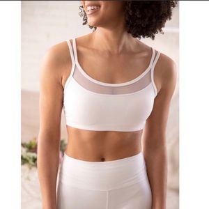 Popflex Bliss Bra: Cloud sports bra double strap